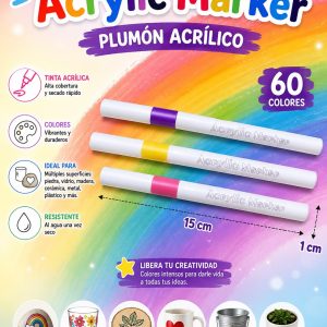 PLUMONES ACRÍLICOS