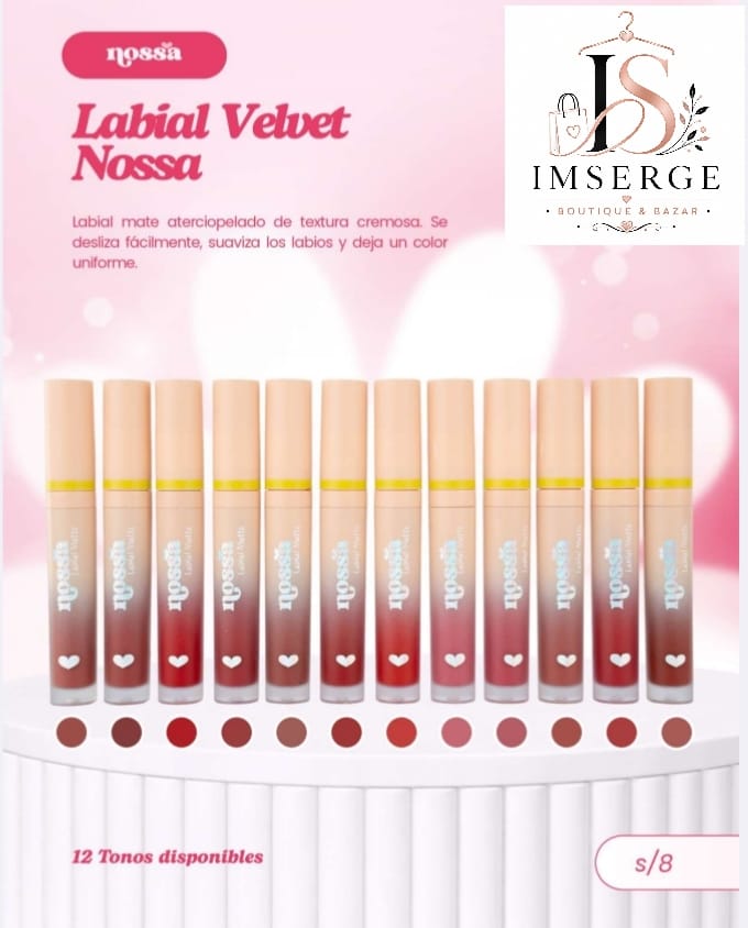 LABIAL VELVET NOSSA MATE