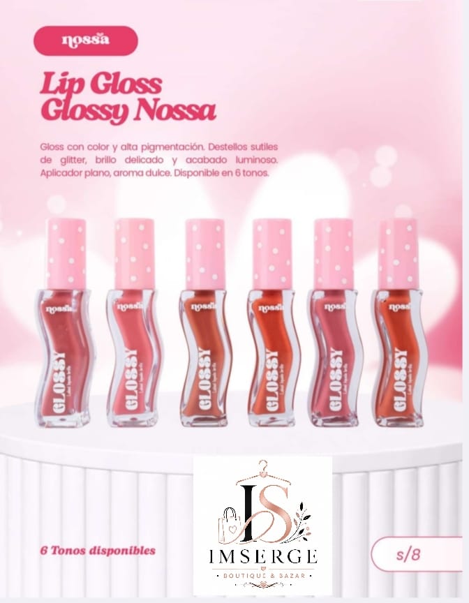 LIP GLOSS GLOSSY NOSSA