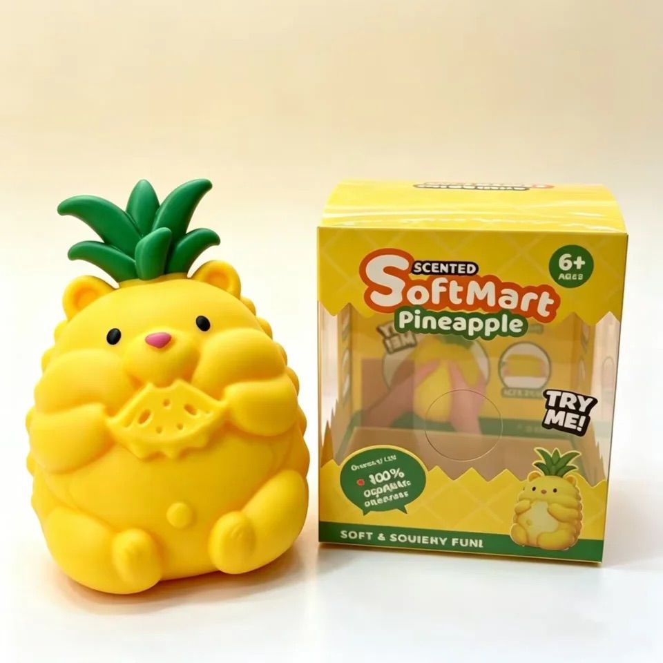 SQUISHY PIÑA SOFTMART✨🍍 - Imagen 2