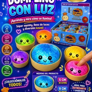 SQUISHY DUMPLINGS CON LUCES 🙈