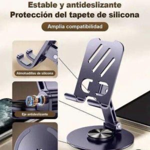 SOPORTE METÁLICO PREMIUM AJUSTABLE P/ CELULAR