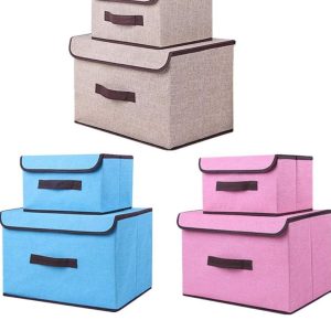 SET DE 2 CAJAS ORGANIZADORAS